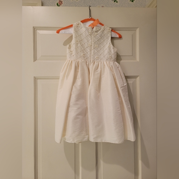 Dorissa Cream Beaded Dress - Picture 2 of 4